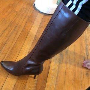 Leather Brown Cole Haan boots